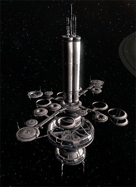 USC Orbitale Verteidigungsstation aus X3: Terran Conflict
